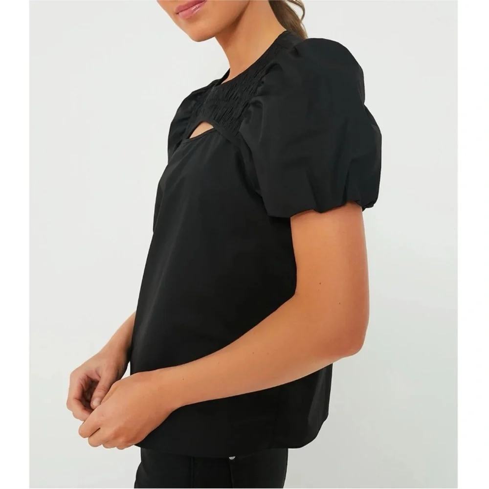HYACINTH HOUSE Black Birdie Blouse
